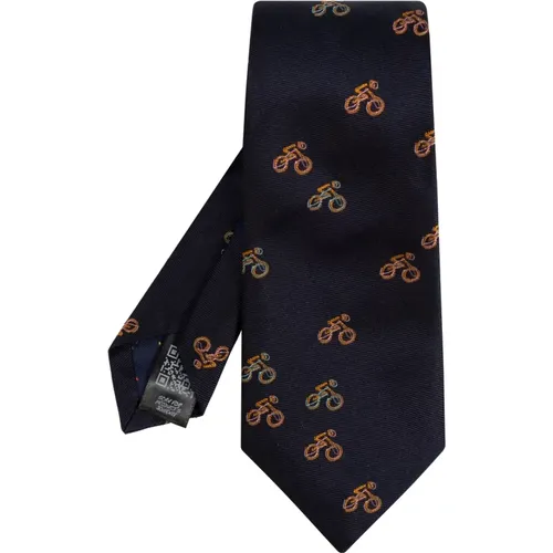 Ties, male, , Size: ONE SIZE Silk tie - Paul Smith - Modalova