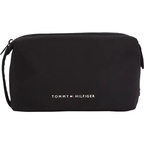 Toilet Bags, male, , Size: ONE SIZE Skyline Washbag for Men - Tommy Hilfiger - Modalova