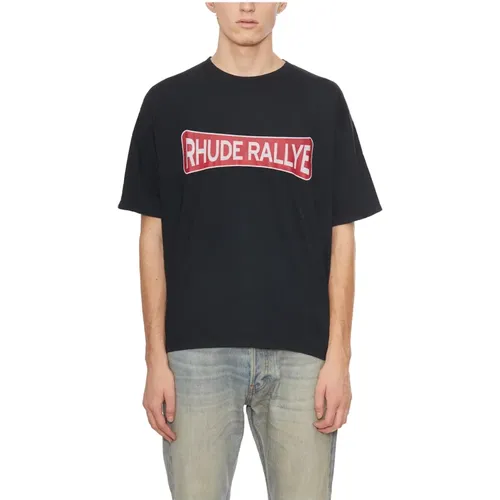 Stylisches Rallye T-Shirt , Herren, Größe: M - Rhude - Modalova