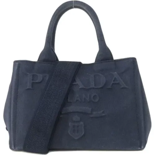 Pre-owned Canvas prada-bags , female, Sizes: ONE SIZE - Prada Vintage - Modalova