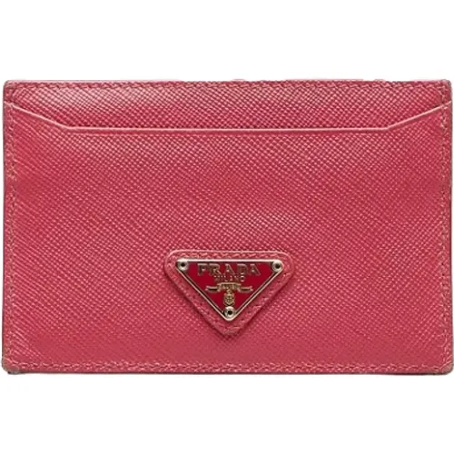 Pre-owned Leather wallets , female, Sizes: ONE SIZE - Prada Vintage - Modalova