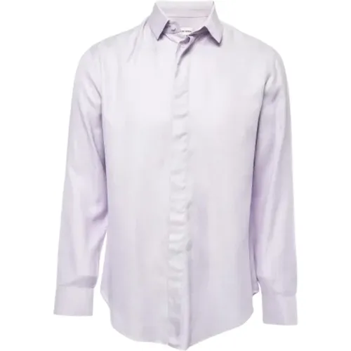 Pre-owned Shirts, male, , Size: 4XS Pre-owned Cotton tops - Armani Pre-owned - Modalova