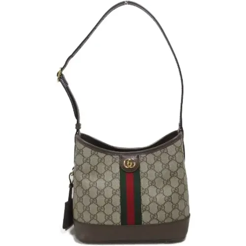 Pre-owned Shoulder Bags, female, , Size: ONE SIZE Pre-owned Canvas gucci-bags - Gucci Vintage - Modalova