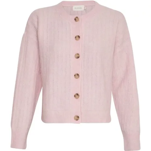 Weiches Rosa Strickweste Evonna Nenaya , Damen, Größe: XS - moss copenhagen - Modalova