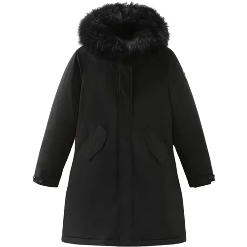 Cozy and Protective Anorak: Essential Winter Wear , female, Sizes: L, M, XS, S, XL - Woolrich - Modalova