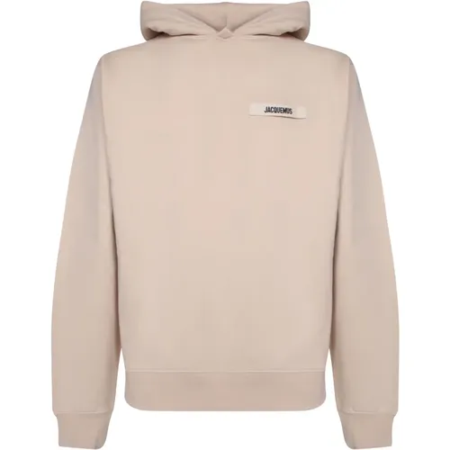 Beiger Sweatshirt Stilvoll Bequem Aw24 - Jacquemus - Modalova