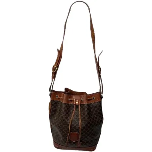 Pre-owned Bucket Bags, female, , Size: ONE SIZE Pre-owned Vintage Bucket Bag - Celine Vintage - Modalova