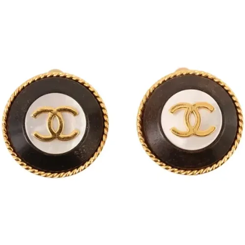 Pre-owned Fabric earrings , female, Sizes: ONE SIZE - Chanel Vintage - Modalova