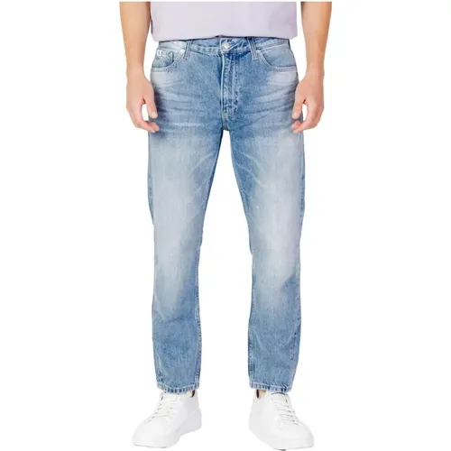 Straight Jeans, male, , Size: W30 Denim Jeans Collection for Men - Calvin Klein Jeans - Modalova