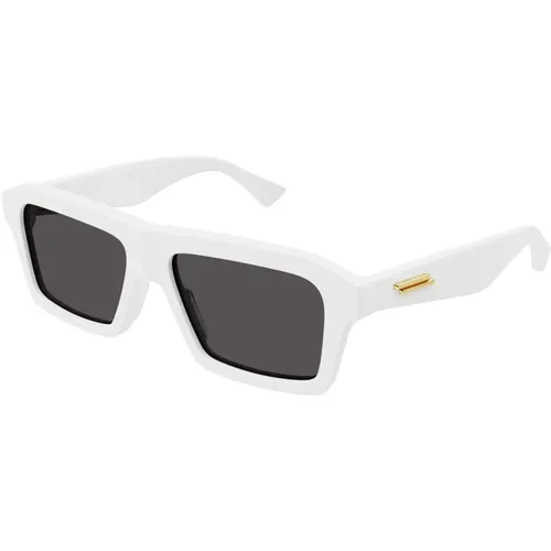 Grey Sunglasses,/Grey Sunglasses,Blonde Havana Sunglasses,BV1213S Sonnenbrille - Bottega Veneta - Modalova