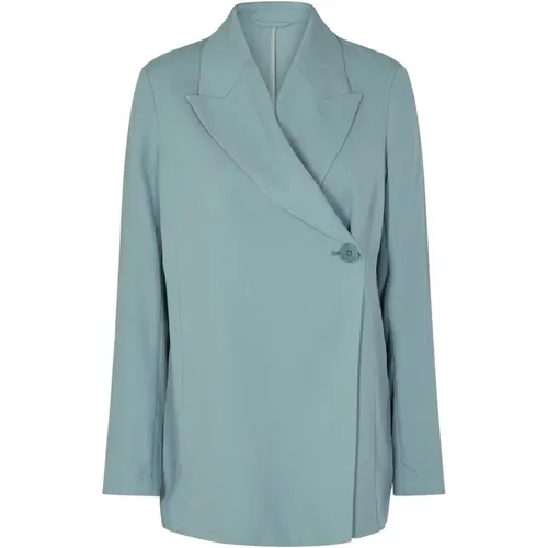 Teal Viv Blazer , Damen, Größe: S - Remain Birger Christensen - Modalova