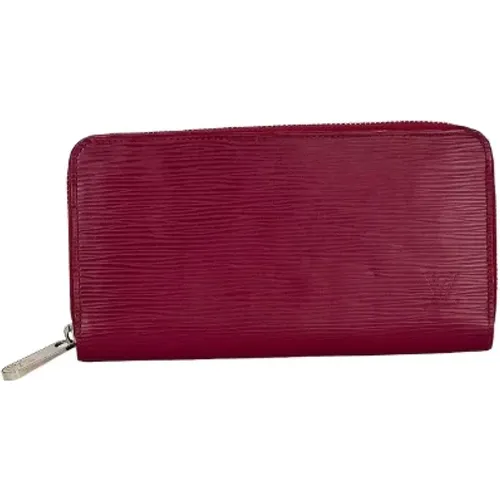 Pre-owned Leather clutches , female, Sizes: ONE SIZE - Louis Vuitton Vintage - Modalova