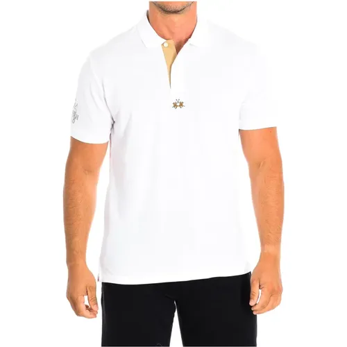 Kurzarm Polo Shirt La Martina - LA MARTINA - Modalova