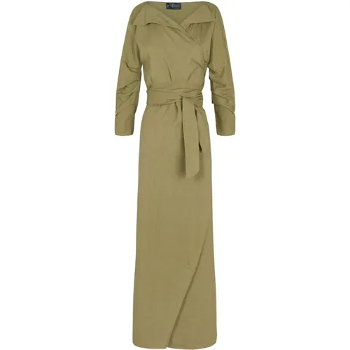 She, wrap dress pistachio , female, Sizes: XL, M, S, XS, L - Cortana - Modalova