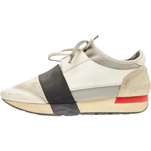 Pre-owned Sneakers, female, , Size: 7 US Pre-owned Leather sneakers - Balenciaga Vintage - Modalova