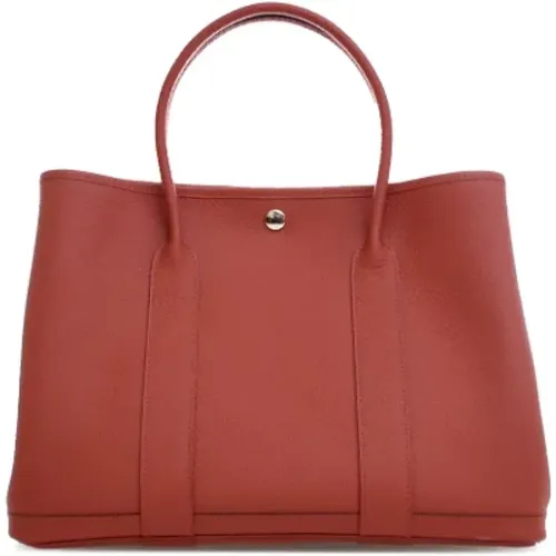 Pre-owned Tote Bags, female, , Size: ONE SIZE Pre-owned Leather totes - Hermès Vintage - Modalova