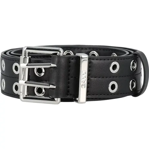 Double Eyelet Belt , female, Sizes: XS/S, M/L - Ganni - Modalova