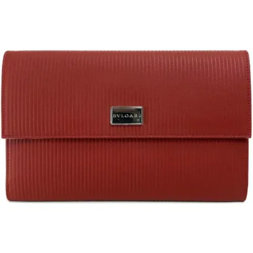 Pre-owned Wallets, female, , Size: ONE SIZE Pre-owned Fabric home-office - Bvlgari Vintage - Modalova