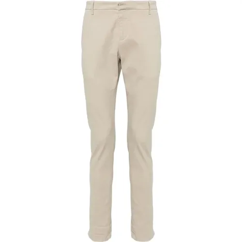 Schmale Beige Baumwollhose Dondup - Dondup - Modalova