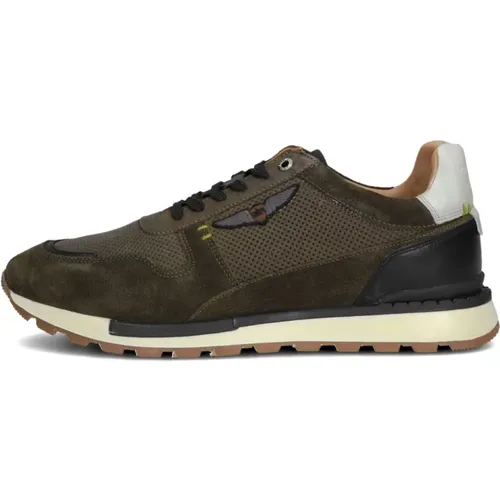 Grüne Aircobra Low Sneakers,Cognac Low Top Sneakers Aircobra - PME Legend - Modalova