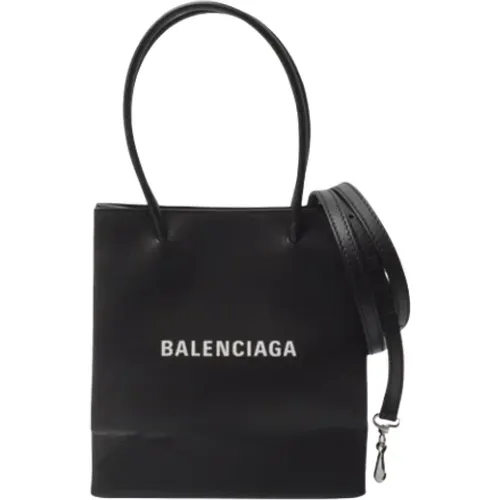 Pre-owned Handbags, female, , Size: ONE SIZE Pre-owned Leather totes - Balenciaga Vintage - Modalova