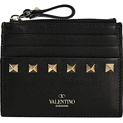 Stylish Card Holder , female, Sizes: ONE SIZE - Valentino - Modalova