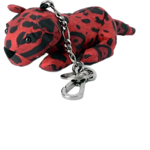 Dog Key Holder for Men , male, Sizes: ONE SIZE - Dolce & Gabbana - Modalova