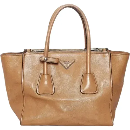 Pre-owned Tote Bags, female, , Size: ONE SIZE Pre-owned Leather prada-bags - Prada Vintage - Modalova