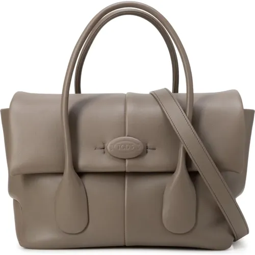 Elegant Calfskin Shoulder Bag , female, Sizes: ONE SIZE - TOD'S - Modalova