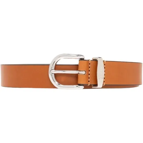 Belts, male, , Size: 90 CM ‘Zaddh’ leather Belt - Isabel marant - Modalova