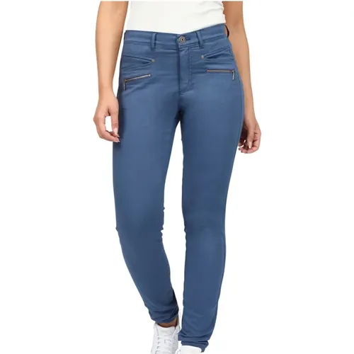 Herbst Blau Slim-Fit Rany Jeans , Damen, Größe: 3XL - 2-Biz - Modalova