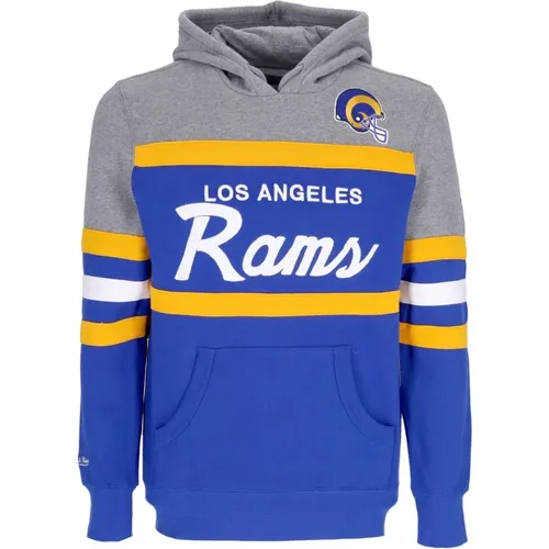 Hoodies, male, , Size: S Los Angeles Rams NFL Hoodie - Mitchell & Ness - Modalova