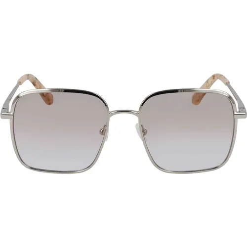 Gold Sunglasses for Style and Elegance , unisex, Sizes: 53 MM - Chloé - Modalova