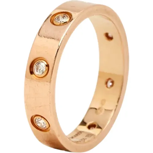 Pre-owned Jewellery, female, , Size: ONE SIZE Pre-owned Gold rings - Cartier Vintage - Modalova