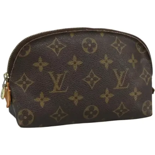 Pre-owned Clutches, female, , Size: ONE SIZE Pre-owned Canvas pouches - Louis Vuitton Vintage - Modalova