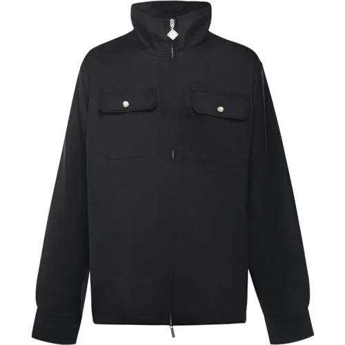 Light Jackets, male, , Size: M Wool Workwear Jacket - Casablanca - Modalova