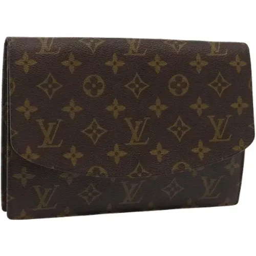 Pre-owned Canvas clutches , female, Sizes: ONE SIZE - Louis Vuitton Vintage - Modalova