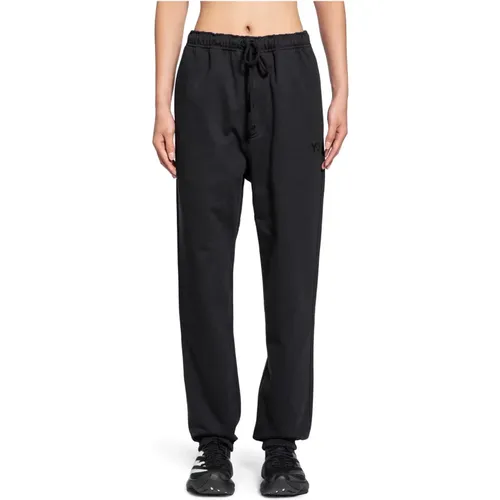 Sweatpants, male, , Size: L Terry Fleece Elastic Waistband Pants - Y-3 - Modalova