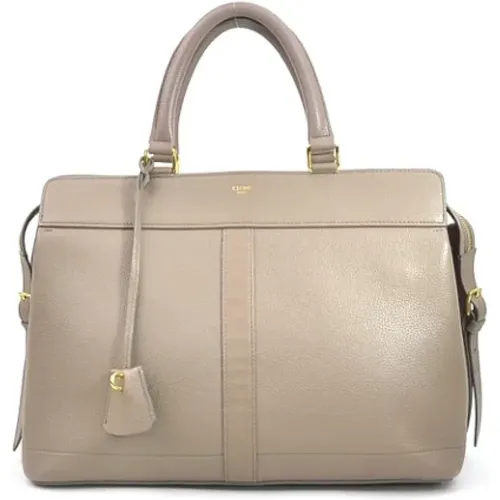 Pre-owned Leather celine-bags , female, Sizes: ONE SIZE - Celine Vintage - Modalova