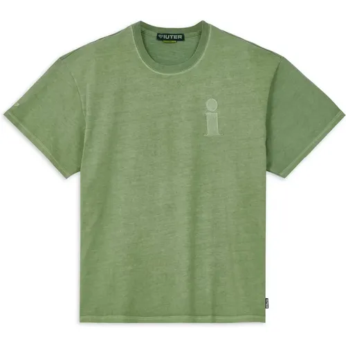 Monogramm-T-Shirt , Herren, Größe: XL - Iuter - Modalova
