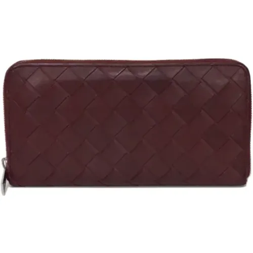 Pre-owned Wallets, female, , Size: ONE SIZE Pre-owned Fabric wallets - Bottega Veneta Vintage - Modalova