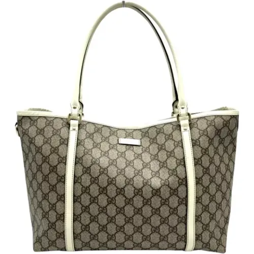 Pre-owned Tote Bags, female, , Size: ONE SIZE Pre-owned Canvas gucci-bags - Gucci Vintage - Modalova