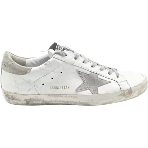 Weiß Graue Superstar Sneakers Frauen , Damen, Größe: 39 EU - Golden Goose - Modalova