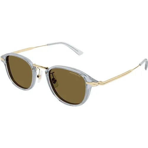 Sunglasses, male, , Size: 48 MM Sunglasses Mb0336S Color 003 - Montblanc - Modalova