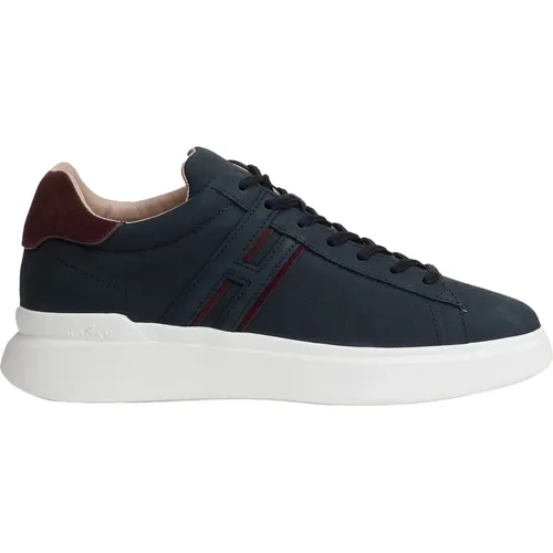 Blaue Sneakers Italienisches Modell Aw24 , Herren, Größe: 40 EU - Hogan - Modalova