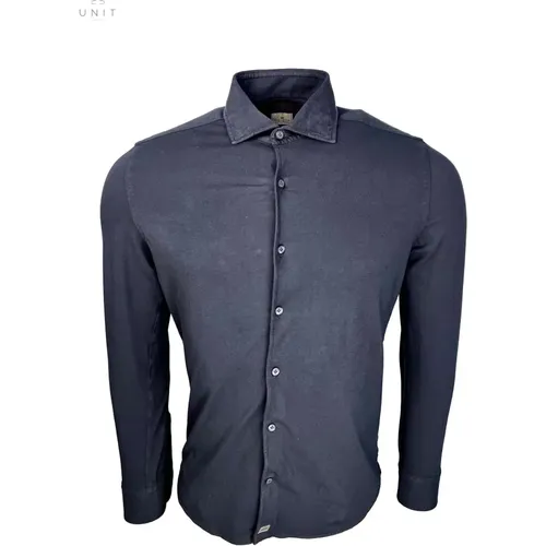 Black Jersey Shirt, Made in Italy , male, Sizes: M, 2XL, L, XL, S - Sonrisa - Modalova