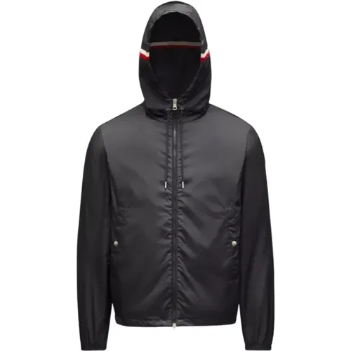 Water-Repellent Hooded Jacket with Nautical Details , male, Sizes: 3XL - Moncler - Modalova