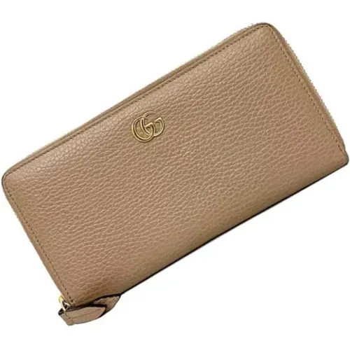 Pre-owned Wallets, female, , Size: ONE SIZE Pre-owned Leather wallets - Gucci Vintage - Modalova