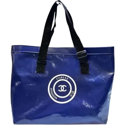 Pre-owned Tote Bags, female, , Size: ONE SIZE Pre-owned Vinyl chanel-bags - Chanel Vintage - Modalova