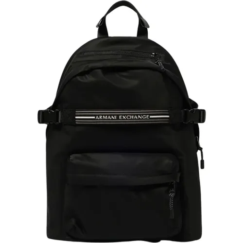 Backpacks, male, , Size: ONE SIZE Everyday Backpack - Armani Exchange - Modalova